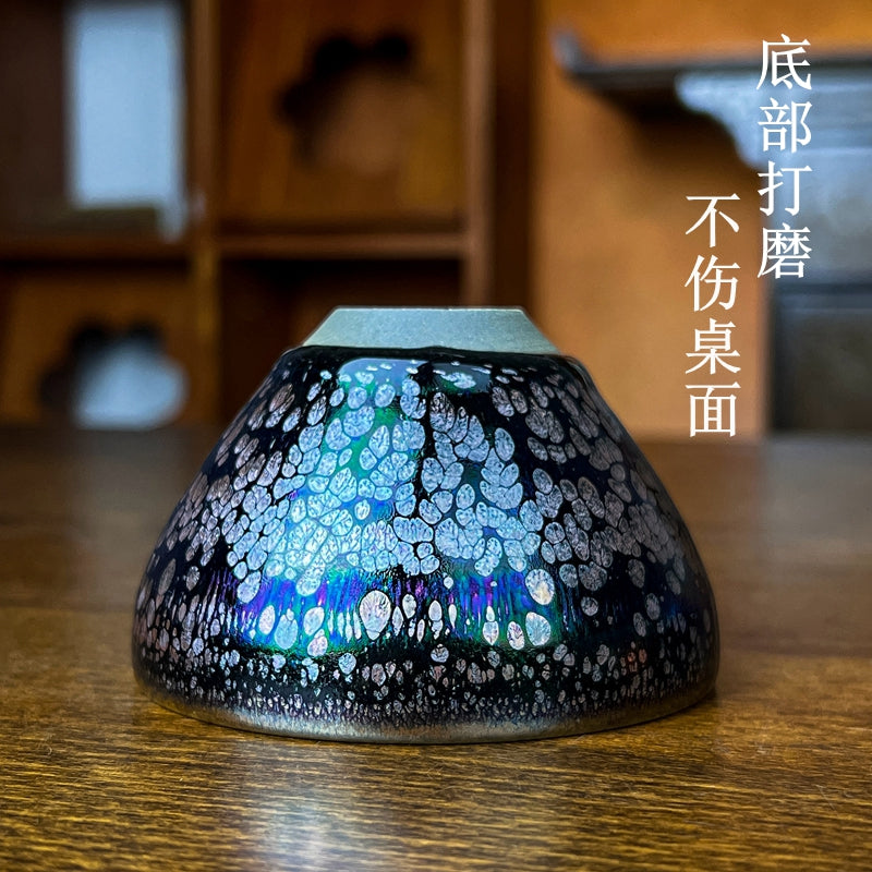 高端彩絲油滴杯對杯品茗主人杯情侶杯A cup, a lifetime, lovers cup, colorful background, bowl design.