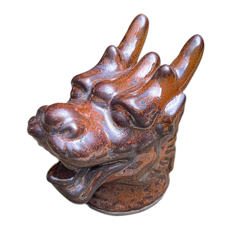 十二生肖獸首茶寵茶犬可養七彩虹光製作精美鐵胎鐵釉