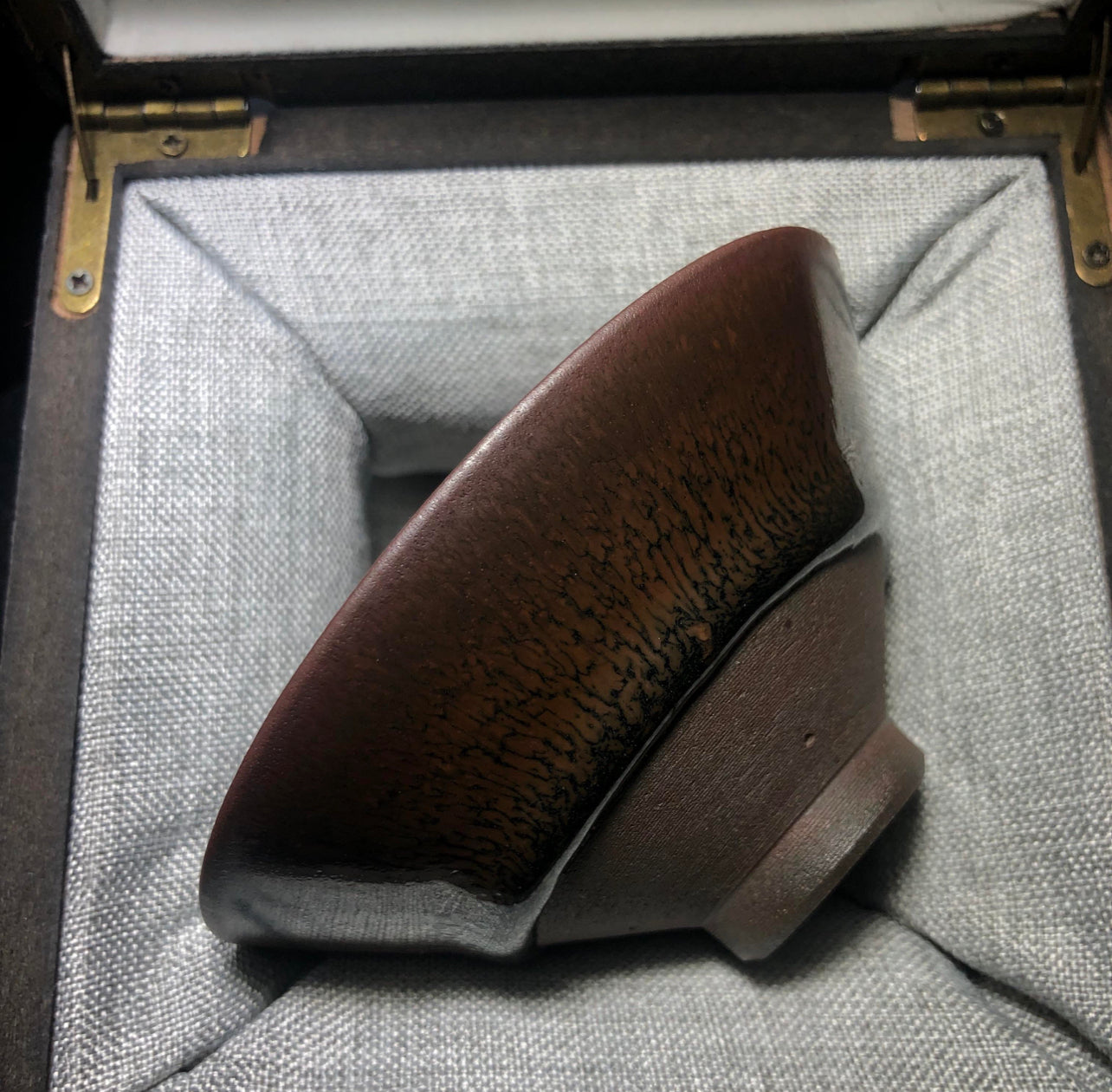 建盏主人杯 纯正柴烧 鹧鸪斗笠精品
