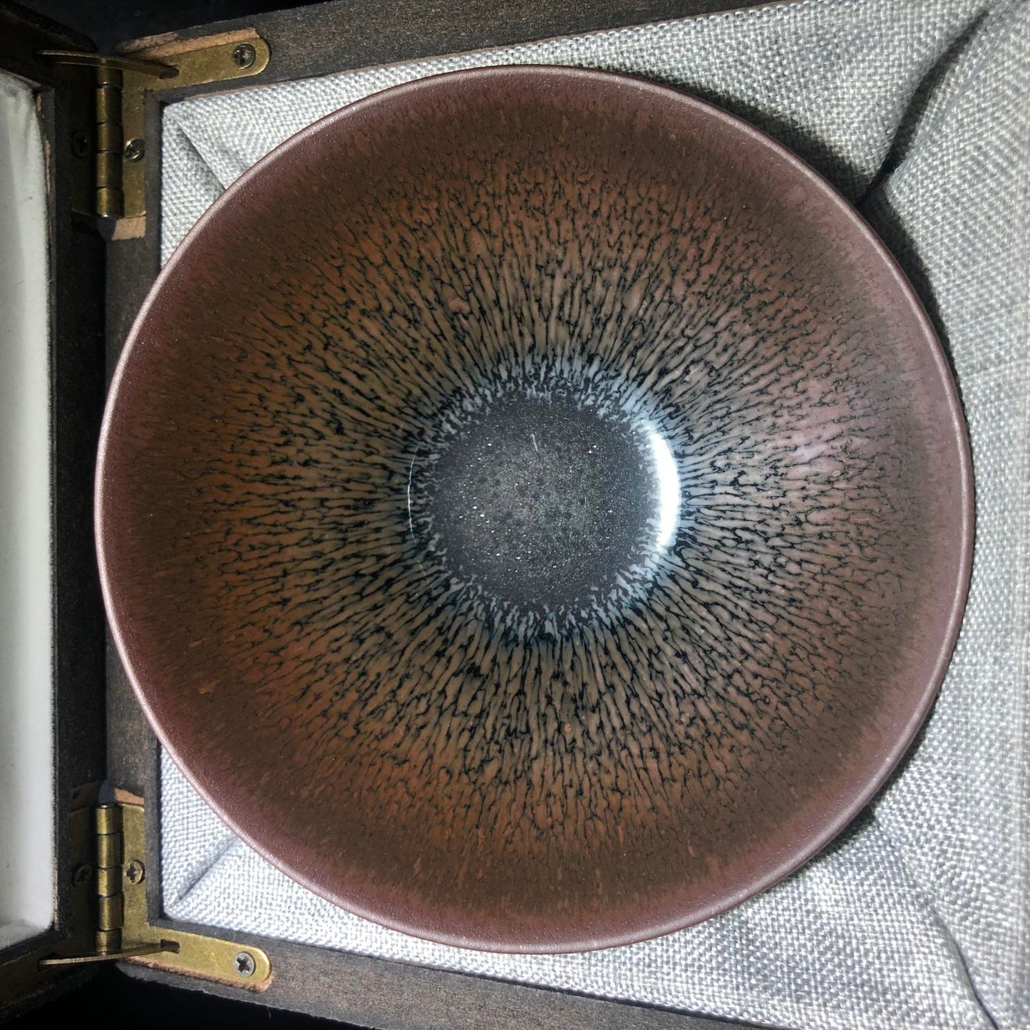 建盏主人杯 纯正柴烧 鹧鸪斗笠精品