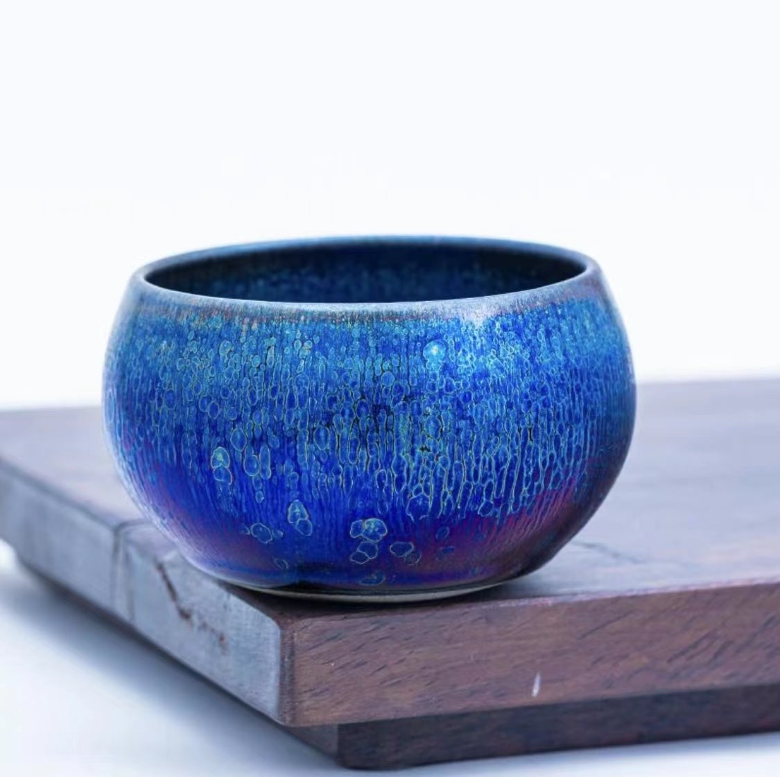 高端茶器七彩曜变主人杯茶杯茶盏水杯