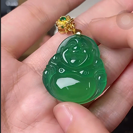 0029天然玉髓吊坠
