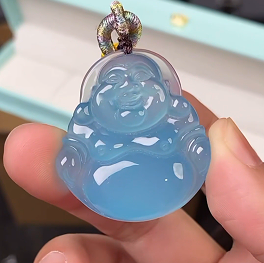 0032天然玉髓吊坠