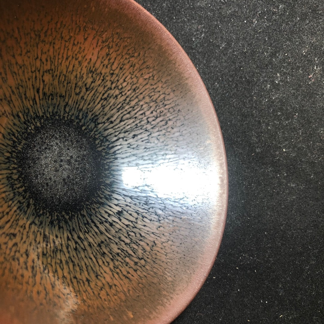 建盏主人杯 纯正柴烧 鹧鸪斗笠精品